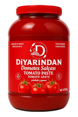 Diyarından Domates Salçası 4.100 Gr