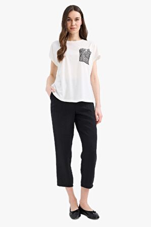 Harem Basic Düz Paça Pantolon