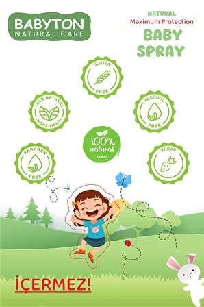 Babyton Doğal Vücut Koruyucu Sprey 100 ml