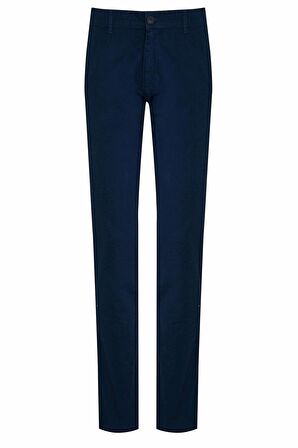Lacivert Regular Fit Kanvas Pantolon | 40