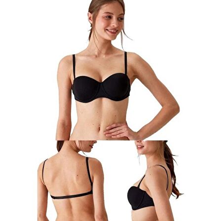 Pierre Cardin Kadın Siena Dolgusuz Straplez Multi Fonksiyonlu Sütyen