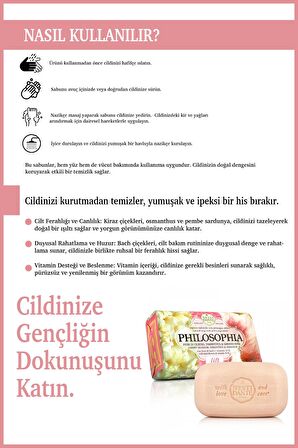 Sabun Philosophia Lift Sıkılaştırıcı Arındırıcı A E Vitamini Vegan Bakım 250 g