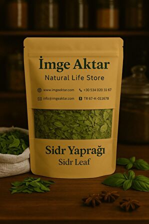 Sidr Yaprağı-Arabistan Kirazı Orijinal 25g