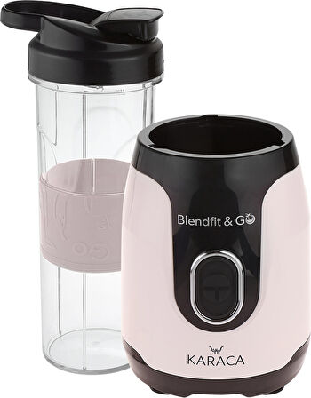 Karaca Blendfit Go Personal Kişisel Smoothie Blender Retro Krem