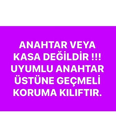 Ford Focus Fiesta Mondeo B Max C Max Kuga Tourneo Anahtar Koruma Kılıf Lütfen Anahtar Teyiti Yapınız