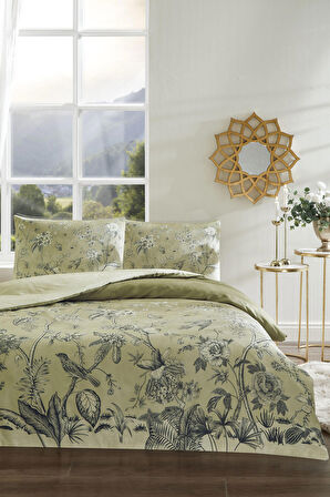 Özdilek Antique Garden Tek Kişilik Soft Life Saten Nevresim Takımı