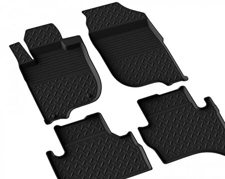 Nissan Skystar NP300 Ferrous 4D Havuzlu Kauçuk Paspas 1998 2015