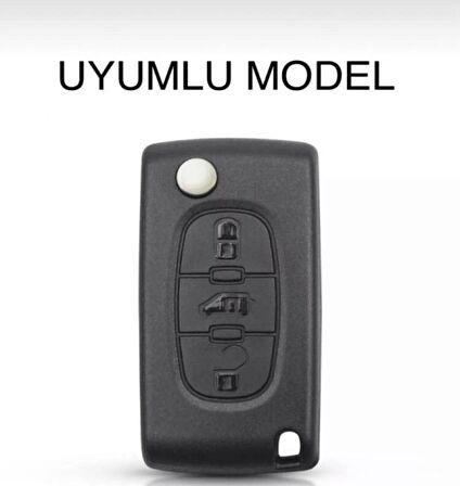 Citröen Xsara Picasso C5 C6 C8 Anahtar Koruma Kılıfı 3 Tuşlu 2.Resime Bakınız