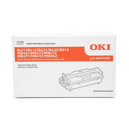 OKI B411 B412 MB451 44574302 Siyah Orijinal Drum Ünitesi