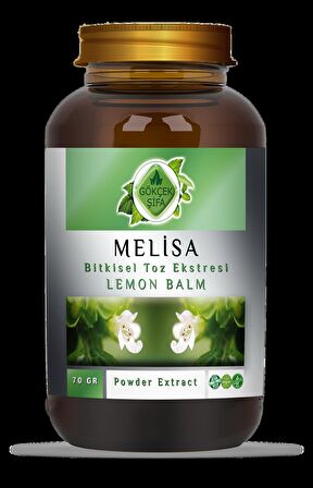 Melisa Toz Ekstresi 70 Gr Cam Kavanoz
