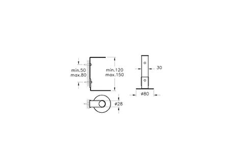 VitrA Origin A4489234 Sıvı Sabunluk Tutacağı, Fırçalı Nikel