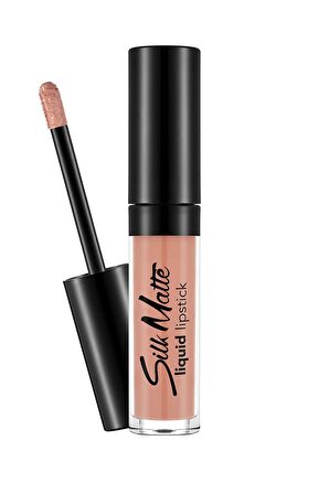 Flormar Kadife Dokulu Likit Mat Ruj - Silk Matte Liquid Lipstick - 001 UNDRESSED - 8690604397273