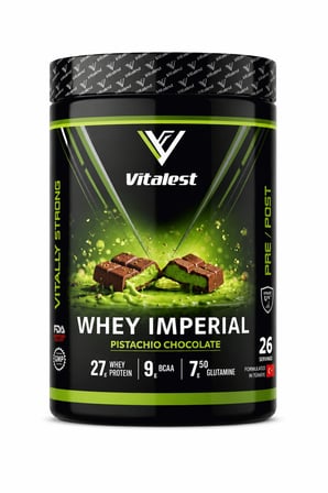 Whey Protein Fıstıklı Çikolata 988g | 27g Protein, 9g BCAA, 7.5g Glutamin