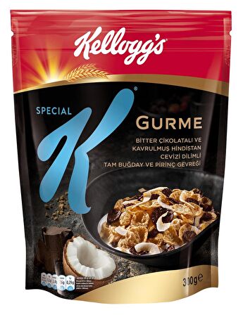 Kellogg's Special K Bitter Çikolatalı&Hindistan Cevizi Dilimli 300 Gr,%46 Yulaf içerir,Lif Kaynağı