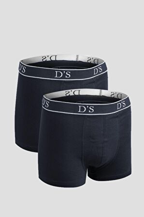 Ds Damat Lacivert 2'Li Atlet Boxer Takim 2HCBNORTATBOX