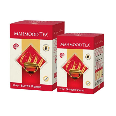 Mahmood Tea Ithal Saf Seylan Pekoe Dökme Çay 800 gr Ve 400 gr