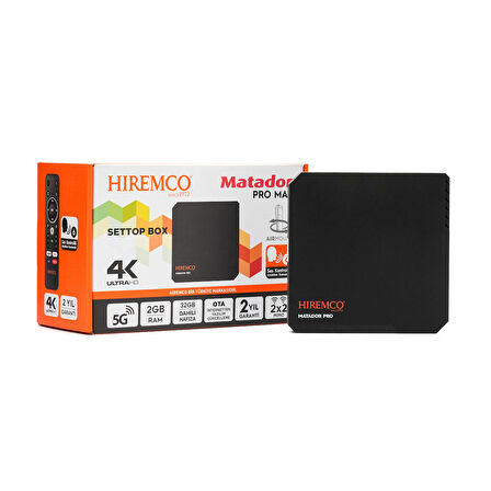 Hiremco Matador Pro Max 2-32 GB Android Box