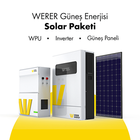 6.2kW Off-Grid Lityum Solar Paket 