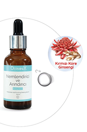 Derminix Nemlendirici ve Arındırıcı Peeling Serum