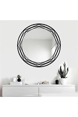 FAVdecor Modern Metal Dekoratif Duvar Aynası, Modern Eşsiz Ayna, Tam Boy Ayna, Modern Ev Aynası