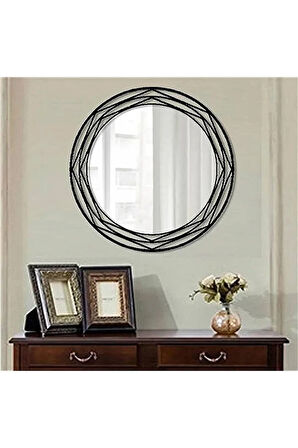 FAVdecor Modern Metal Dekoratif Duvar Aynası, Modern Eşsiz Ayna, Tam Boy Ayna, Modern Ev Aynası