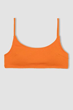 DeFacto Regular Fit Bürümcük Bikini Üstü-Fall in Love B7207AX24SMOG313