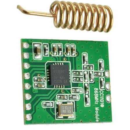 CC1101 868MHz Kablosuz Alıcı ve Verici Modülü (Antenli)