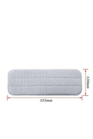 Deerma 360 Derece Dönen Su Püskürtmeli Mop Paspas Yedek 5 Li