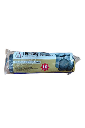 Çöp Poşeti 75X90 Battal Boy 10lu