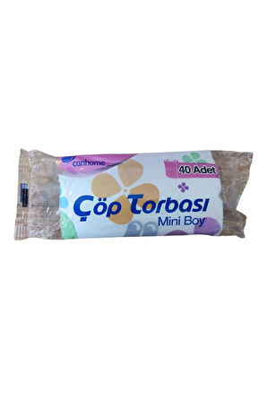 Çöp Torbası Çöp Poşeti 40x50 Mini Boy 40lı