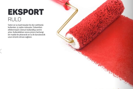 Dekor 1081 Eksport İç Cephe Boya Rulosu 25 cm.