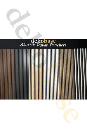 Açık Gri 40x270cm Yeni Nesil Akustik Ahşap Duvar Paneli