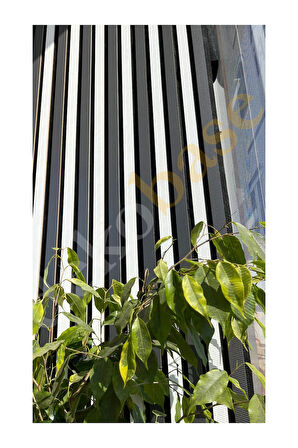 Antrasit-Beyaz (2 ADET) 60x270 cm Yeni Nesil Akustik Ahşap Duvar Paneli