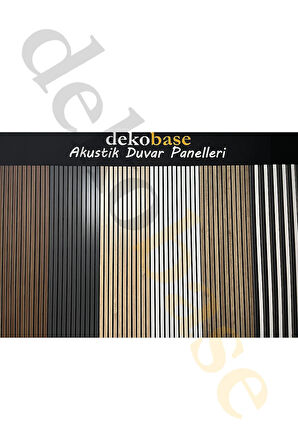 Açık Gri (2 ADET) 60x270 cm Yeni Nesil Akustik Ahşap Duvar Paneli