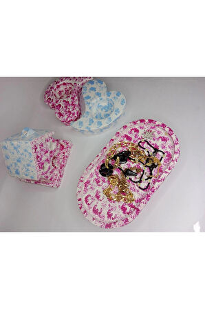 Hediyelik Takı Tabağı & 2'li Kalp Mumluk & Dekoratif Süs Eşyası Ev