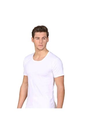 Erkek Beyaz 6'lı Paket  Fanila Atlet 1002