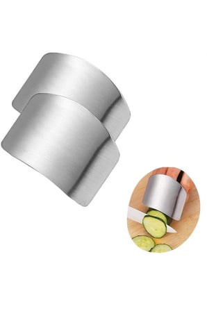 BUFFER® 2li Metal Parmak Koruyucu Hızlı ve Güvenli Kesme Paslanmaz Çelik Koruyucu Aparat