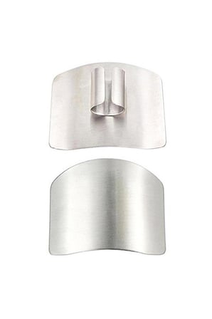 BUFFER® 2li Metal Parmak Koruyucu Hızlı ve Güvenli Kesme Paslanmaz Çelik Koruyucu Aparat