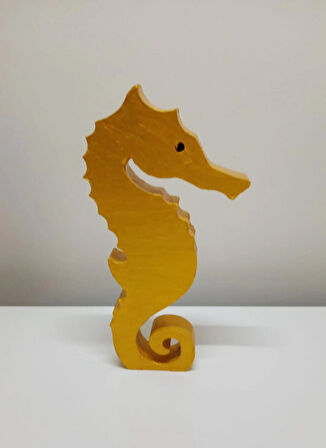 Doğum Günü Hediyesi Ev Hediyesi Ofis Dekor Hediyesi Ahşap Oyuncak Sevimli Denizatı