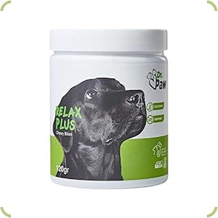Dr. Paw Plus - Büyük Irk Köpekler Glütensiz Ve Şekersiz Çiğnenebilir Tablet (60 Adet, 120 Gr)