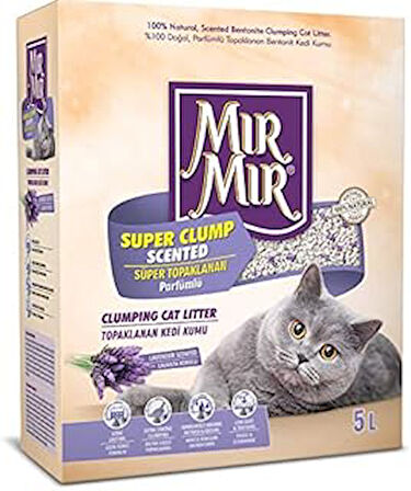 Mırmır Süper Clump Premium Kutu Kumu 5 Litre