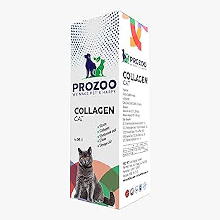 prozoo Kediler Kolajen Damla 50 ml