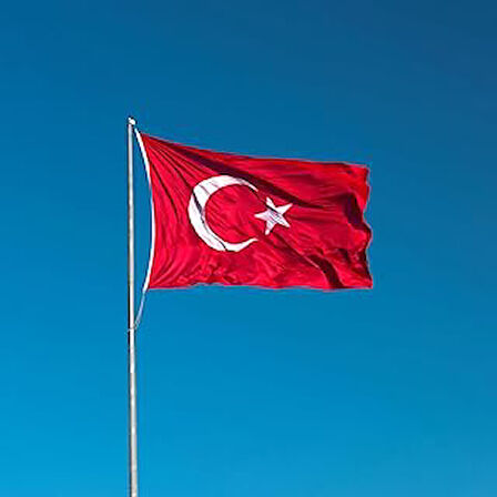 Asya Bayrak Premium Türk Bayrağı 60X90 Cm - Nefes Alabilir 125Gr Rashel Kumaş, Çift Dikişli, Yırtılm