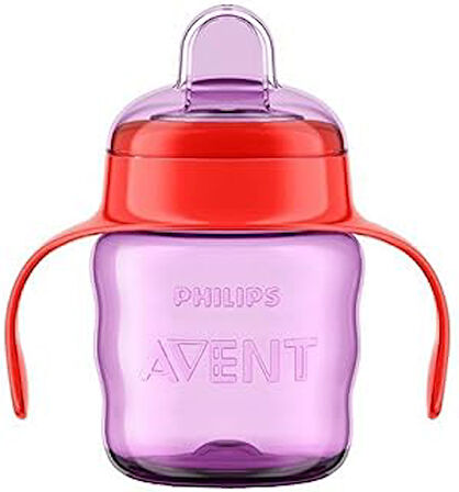 Philips Avent 9430266, Eğitici Damlatmaz Bardak, 200 Ml, Pembe