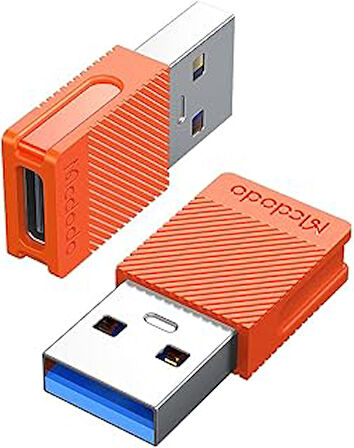 Mcdodo OT-6550 Type-C To Usb Dönüştürücü Soket - Turuncu