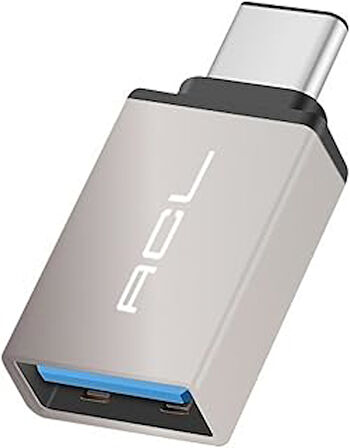 Type C USB 3.1 to USB 3.0 Dönüştürücü OTG Çevirici Adaptör Metal MacBook, Type-C Dönüştürücü Bellek, Mini Boy
