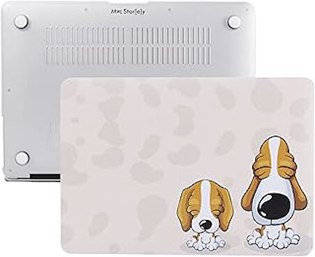 Mcstorey Macbook Pro Kılıf 13 Inç Dog02Nl (Eski Hdmi'Lı Model 2012-2015) A1425 A1502 Ile Uyumlu Dog