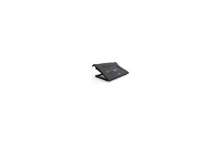 INCA INC-321RT ERGONOMIC DOUBLE FAN + STAND + WİTH RUBBER SILENT NOTEBOOK COOLER