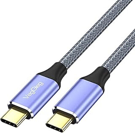 Usb 3.1 Type-C Pd 100W 5A 10Gbps 4K 60Hz Destekli Kablo 2 Metre