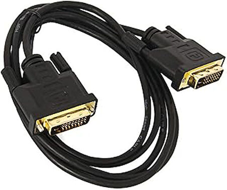 Alfais Al-4577 Dvi to Dvi Monitör Ekran Kablosu Ara Bağlantı Dvi-D 24+1 1.8M